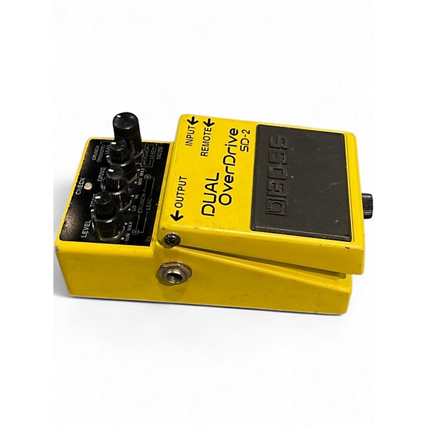 Used BOSS SD2 Dual Overdrive Effect Pedal