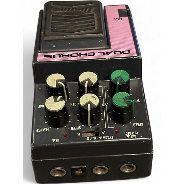 Used Ibanez Dual Chorus Effect Pedal