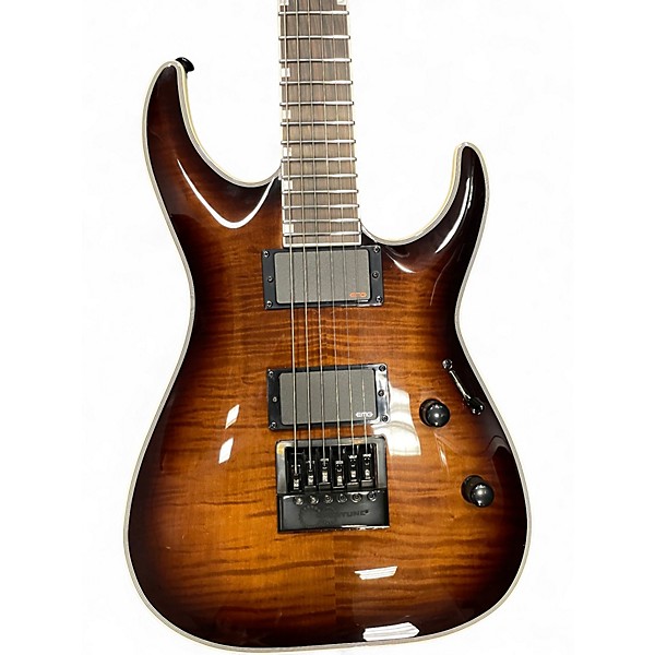 Used ESP LTD MH1000 with Evertune Natural Solid Body Electric Guitar