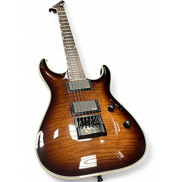 Used ESP LTD MH1000 with Evertune Natural Solid Body Electric Guitar