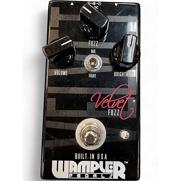 Used Wampler Velvet Fuzz Effect Pedal