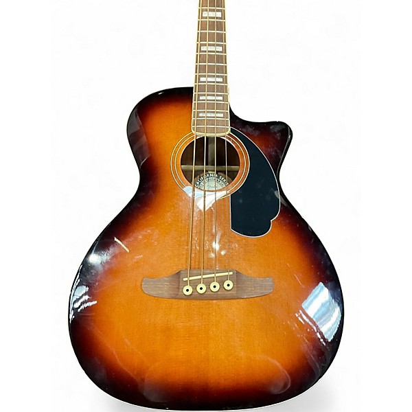 Used Fender Kingman 4-String Antique Natural Acoustic Bass Guitar