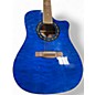 Used Fender T Bucket 300CE Blue Acoustic Electric Guitar