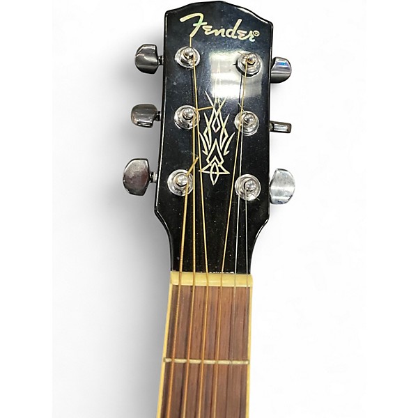 Used Fender T Bucket 300CE Blue Acoustic Electric Guitar