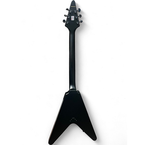 Used Epiphone 1958 Flying V Gothic 12 Ebony Solid Body Electric Guitar