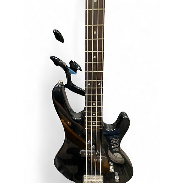 Used Washburn XB100 Black Electric Bass Guitar