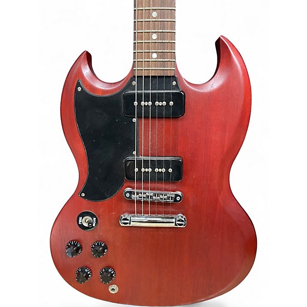 Used 2011 Gibson SG Left Handed Cherry Electric Guitar