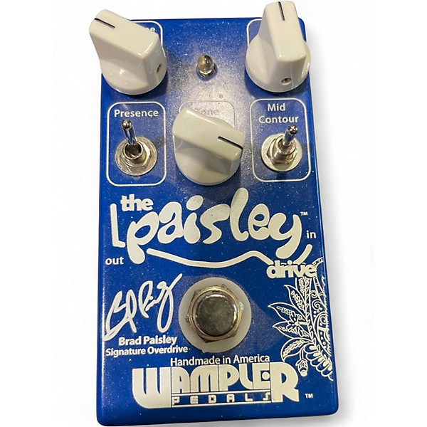 Used Wampler The Paisley Drive Effect Pedal