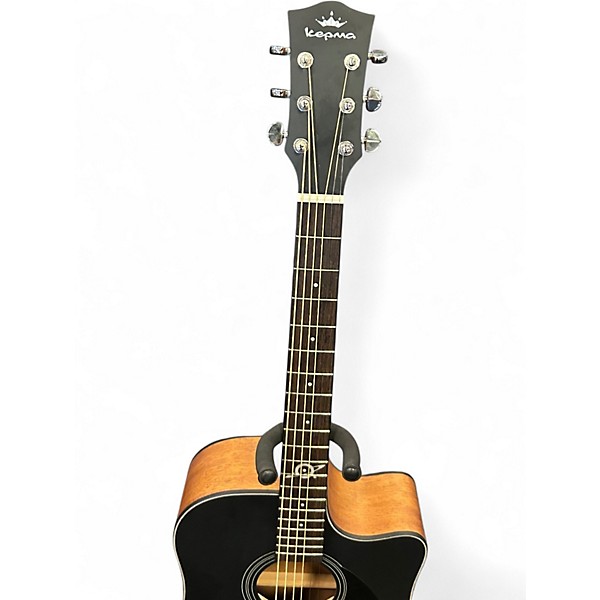 Used Kepma DC-130BK BLACK Acoustic Guitar
