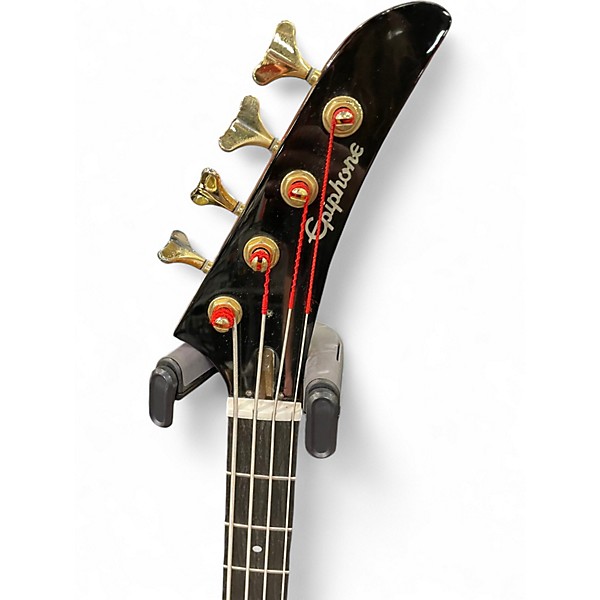 Used Epiphone Explorer  Natural Electric Bass Guitar