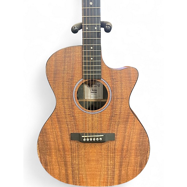 Used 2021 Martin GPC-X1E Koa Natural Acoustic Electric Guitar