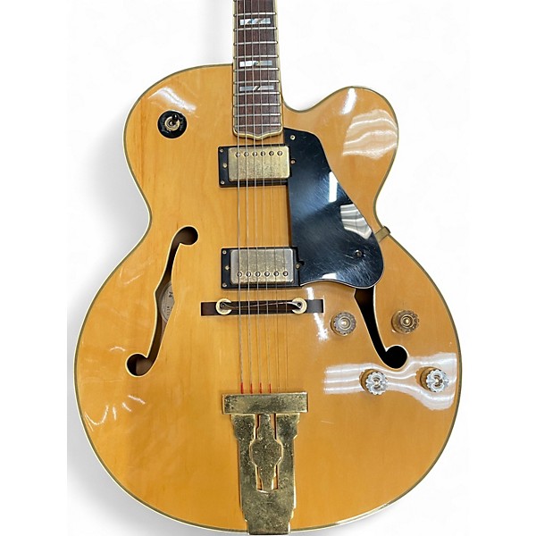 Used Washburn J6 Washington Natural Hollow Body Electric Guitar