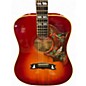 Vintage 1974 Gibson Dove SUNBURST Acoustic Electric Guitar