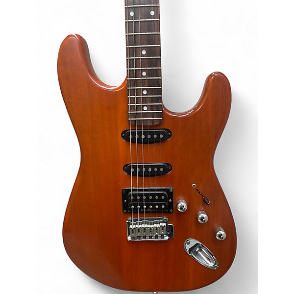 Used Squier Deluxe Stratocaster Walnut Solid Body Electric Guitar