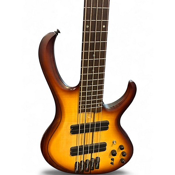 Used Ibanez BTB705LM Natural Electric Bass Guitar