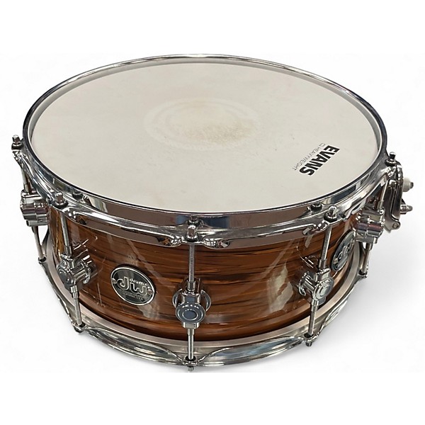 Used DW 14X6.5 Performance Series Snare Tiger Eye Drum