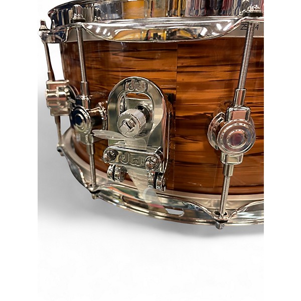 Used DW 14X6.5 Performance Series Snare Tiger Eye Drum