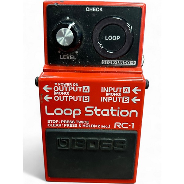 Used BOSS RC1 Loop Station Pedal