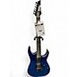 Used Ibanez GRGA120QA Blue Solid Body Electric Guitar thumbnail