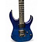 Used Ibanez GRGA120QA Blue Solid Body Electric Guitar