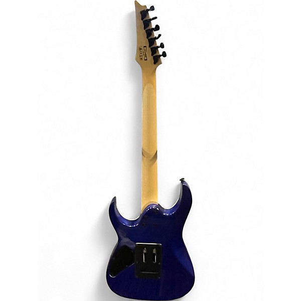 Used Ibanez GRGA120QA Blue Solid Body Electric Guitar