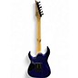 Used Ibanez GRGA120QA Blue Solid Body Electric Guitar
