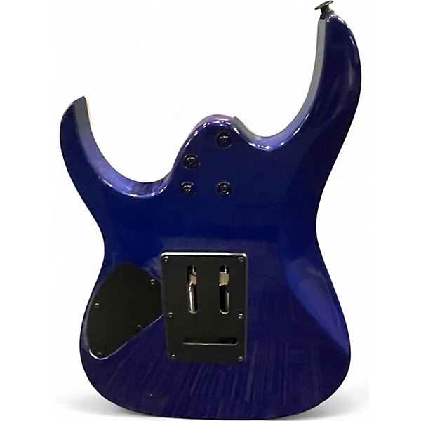Used Ibanez GRGA120QA Blue Solid Body Electric Guitar