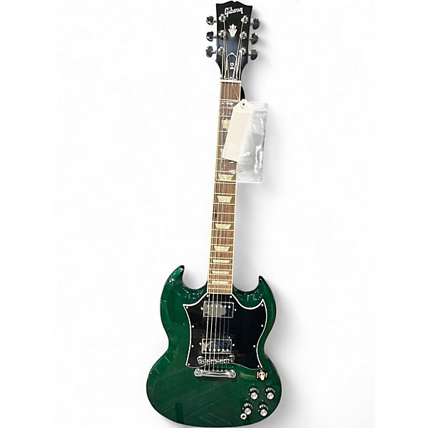 Used Gibson SG Standard Green Solid Body Electric Guitar