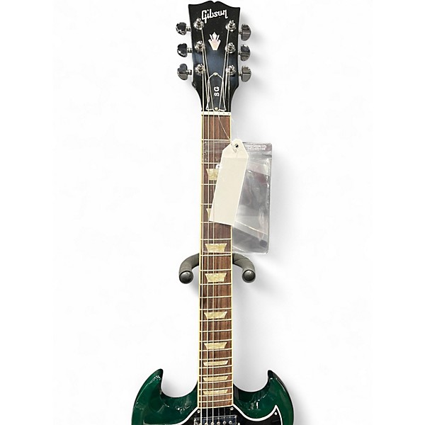 Used Gibson SG Standard Green Solid Body Electric Guitar