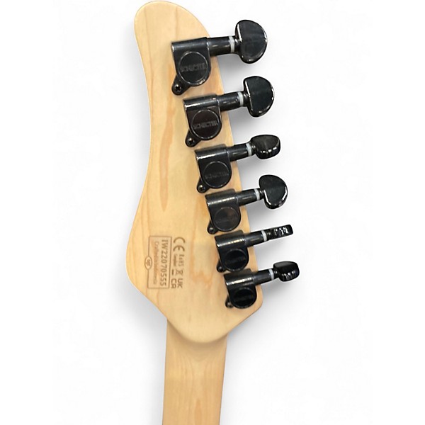 Used Schecter Guitar Research Sun Valley Super Shredder FR-S White Solid Body Electric Guitar