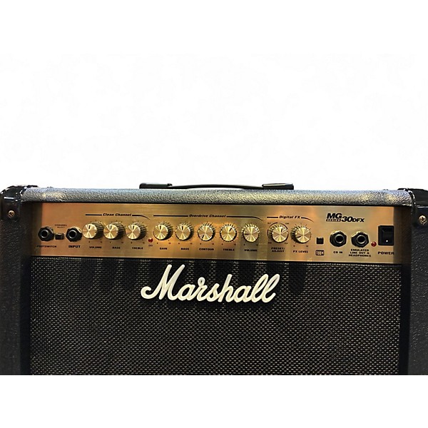 Used Marshall MG30DFX 1x10 30W Guitar Combo Amp