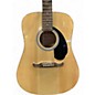 Used Fender FA-125 Natural Acoustic Guitar