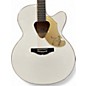 Used Gretsch Guitars G5022CWFE Rancher Falcon Jumbo White Acoustic Electric Guitar