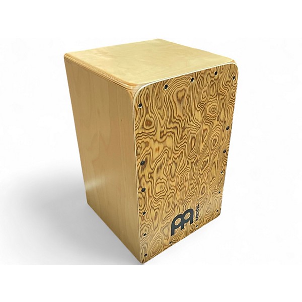 Used MEINL WOODCRAFT MAKAH BURL Cajon