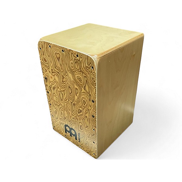 Used MEINL WOODCRAFT MAKAH BURL Cajon