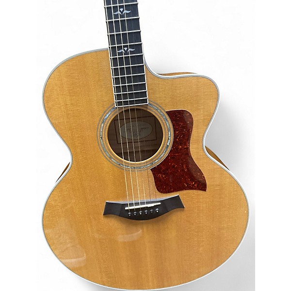 Used Taylor 615 ce Natural Acoustic Electric Guitar