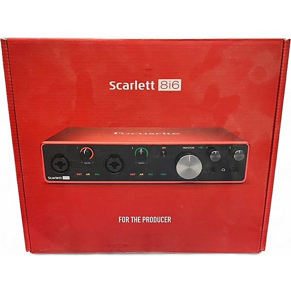 Used Focusrite Scarlett 8i6 Gen 3 Audio Interface
