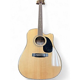 Used Takamine EG-334SC Natural Acoustic Electric Guitar