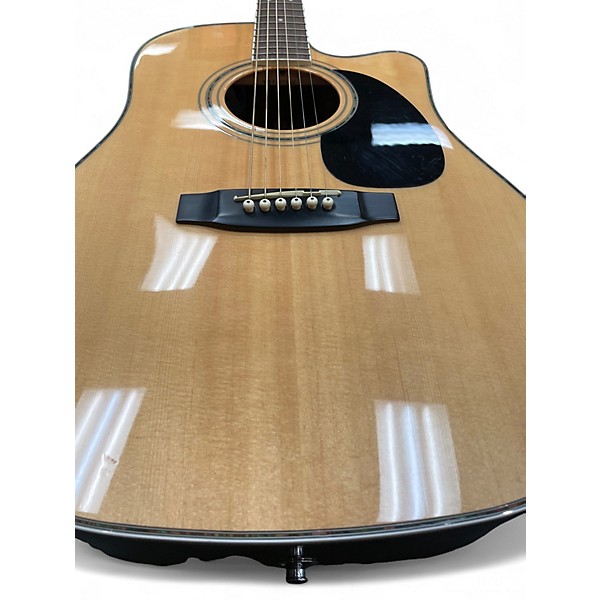 Used Takamine EG-334SC Natural Acoustic Electric Guitar
