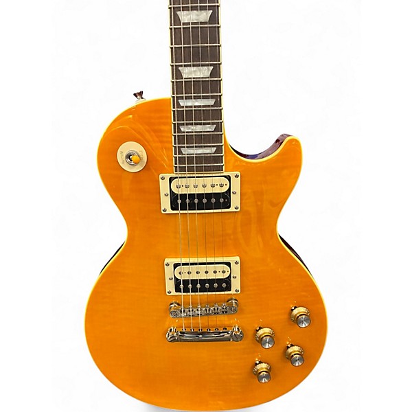 Used Epiphone Slash Signature Les Paul Classic Trans Orange Solid Body Electric Guitar