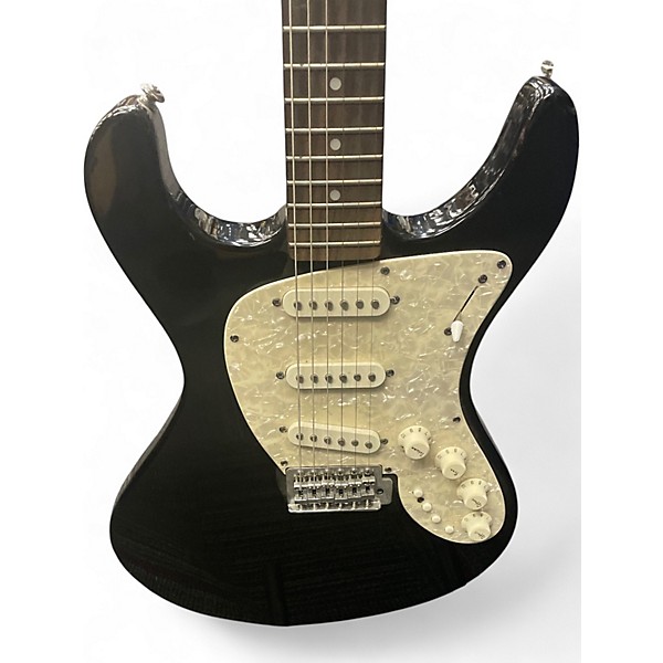 Used Danelectro DANOBLASTER Black Solid Body Electric Guitar