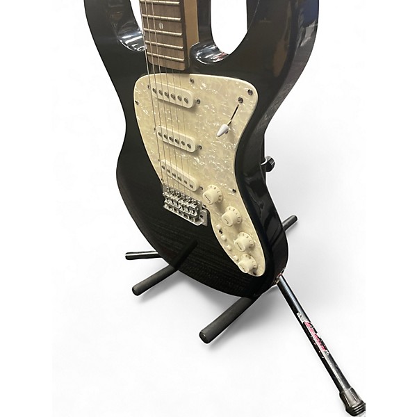 Used Danelectro DANOBLASTER Black Solid Body Electric Guitar