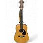 Used Martin D12X1AE Natural 12 String Acoustic Electric Guitar thumbnail