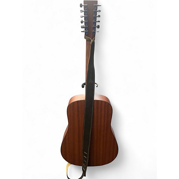 Used Martin D12X1AE Natural 12 String Acoustic Electric Guitar