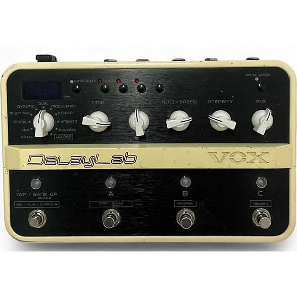 Used VOX delaylab Effect Pedal