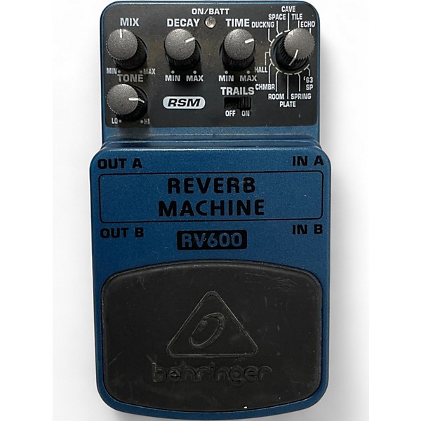 Used Behringer RV600 Reverb Machine Effect Pedal