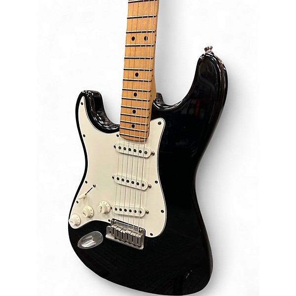 Used Fender LH AMERICAN STANDARD Black Solid Body Electric Guitar