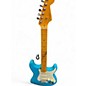 Used 2022 Fender American Professional II Stratocaster miami blue Solid Body Electric Guitar thumbnail