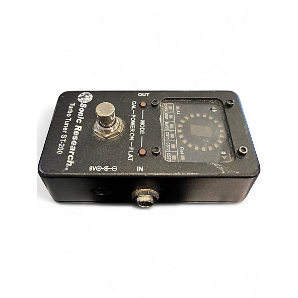 Used Sonic Research Turbo Tuner ST-200 Tuner Pedal | Guitar Center