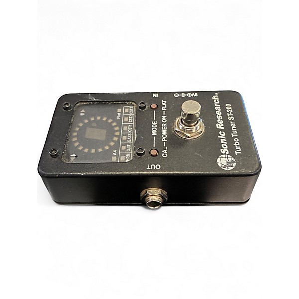 Used Sonic Research Turbo Tuner ST-200 Tuner Pedal | Guitar Center